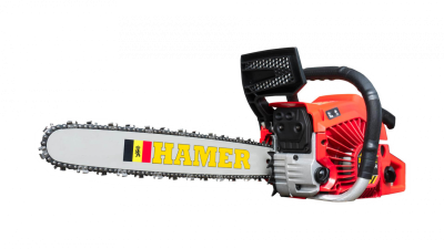 вид модели бензопила hamer forester 3000 (стсs62) с дополнительной цепью
