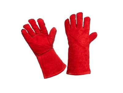 вид модели краги спилковые пятипалые усиленные тип 1 размер №14 startul