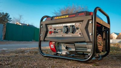 вид модели бензогенератор hamer 3500m (0145u) уценка