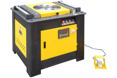 вид модели станок для гибки арматуры с концевиком тсс gw 52 с чпу