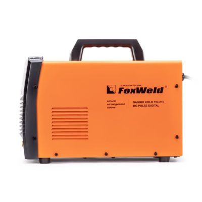 вид модели аппарат аргонодуговой сварки foxweld saggio cold tig 210 dc pulse digital