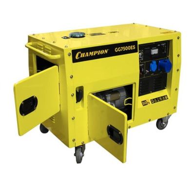 вид модели генератор бензиновый champion gg7500es