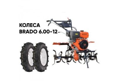 вид модели культиватор skiper sp-1400s + колеса brado 6.00-12 (комплект)