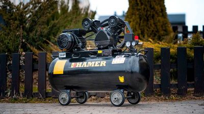 вид модели компрессор hamer pro-1/2.6