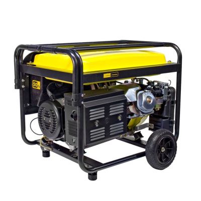 вид модели генератор бензиновый champion gg6501e