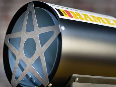 вид модели пушка тепловая газовая автоматическая профессиональная gh-15, 15квт, hamer