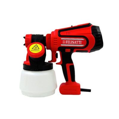 Краскопульт электрический Felisatti, 750, 750 Вт, 1200 мл/мин, давление 0,2 Бар