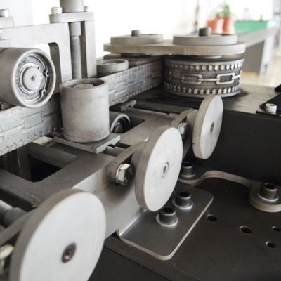 вид модели накатной ролик "цепь" ажур макс