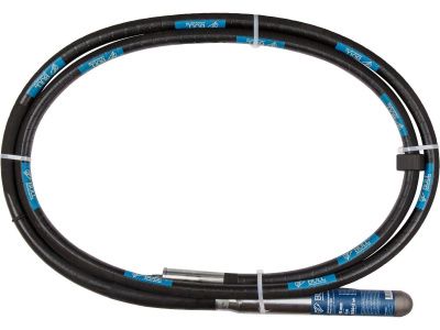 вид модели вал гибкий 4 м в сборе с вибронаконечником 48 мм для вибратора bull pcv 6026