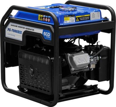 вид модели генератор бензиновый инверторный eco pe-7000esi