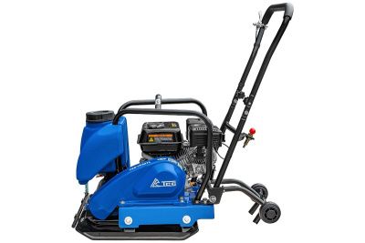 вид модели виброплита tss-vp90tl (колесный комплект, бак)