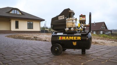 вид модели компрессор hamer air-1