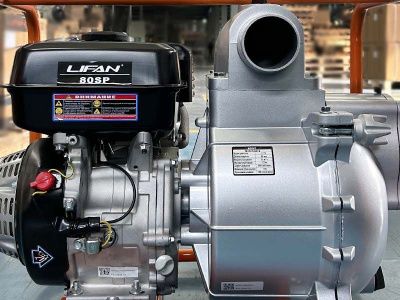 вид модели мотопомпа бензиновая lifan 80sp