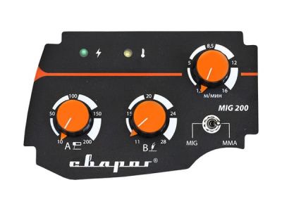 вид модели сварочный полуавтомат сварог mig 200 "pro" (n220)