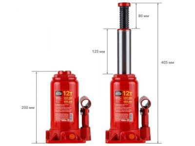 вид модели домкрат гидравлический startul auto st8018-12, 12 т, 200-405 мм