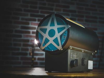 вид модели пушка тепловая газовая автоматическая профессиональная gh-10, 10квт, hamer