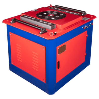 вид модели станок для гибки арматуры vektor gw40 (с доводчиком)